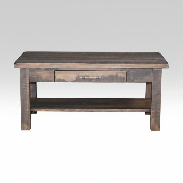 Milltown Coffee Table - Rough Sawn Coffee Tables Farmhouse Rough Sawn