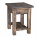 Milltown End Table - Rough Sawn End Tables Farmhouse Rough Sawn