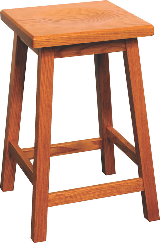 Square Mission Bar Stool Stationary Barstools Mission