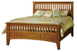 Amish Antique Mission Bed Spindle/Slat Beds Mission