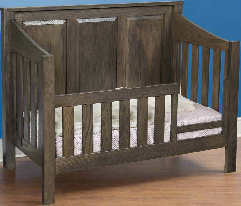 Amish Mission Panel 3-in-1 Converter Crib Converter Cribs Mission