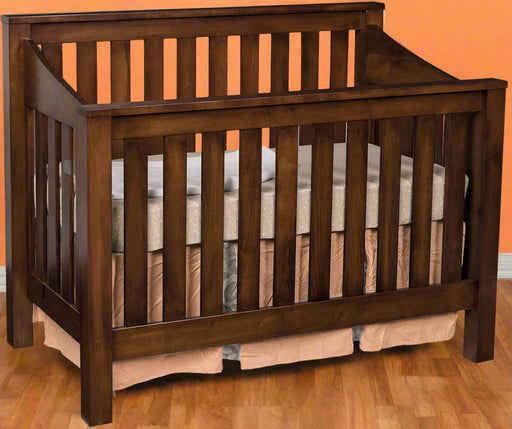 Amish Mission Slat 3-in-1 Converter Crib Converter Cribs Mission