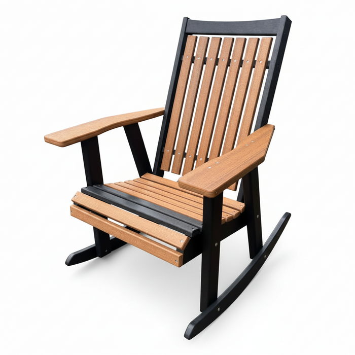Amish Mission Adirondack Rocking Chair
