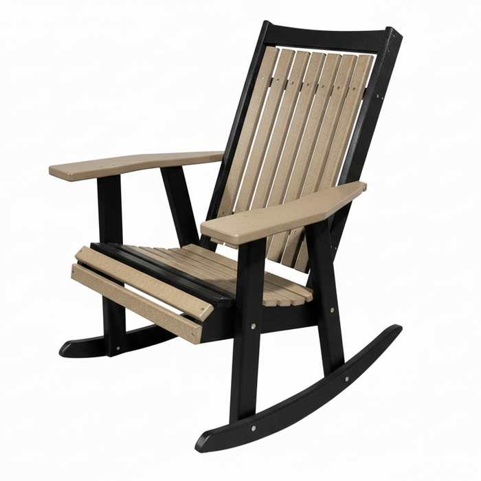 Amish Mission Adirondack Rocking Chair
