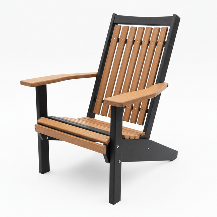 Amish Stackable Mission Deck Chair
