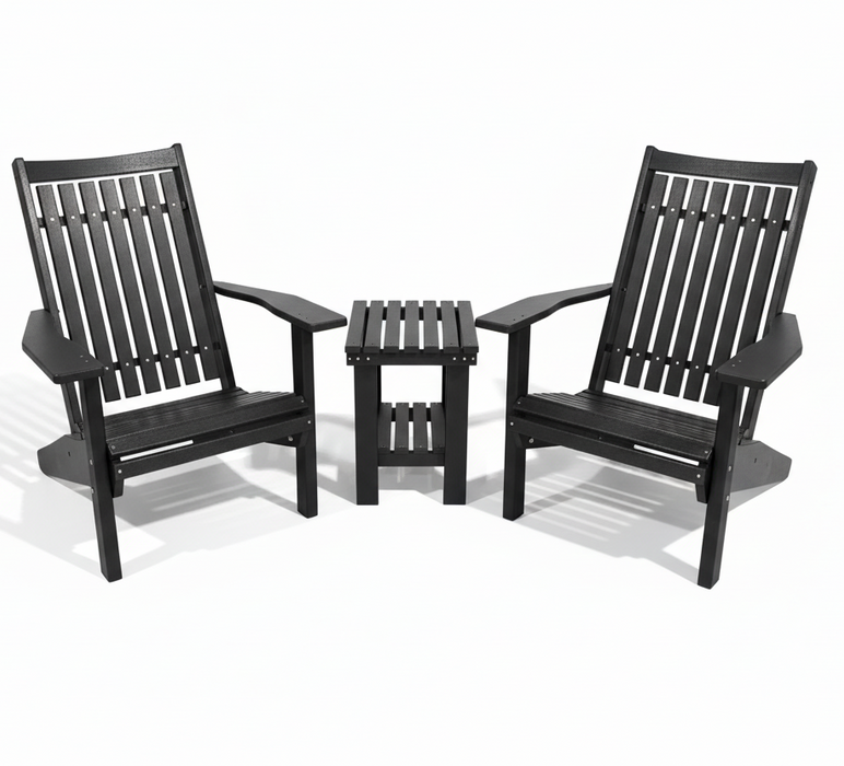 Amish Mission Adirondack Chair Set