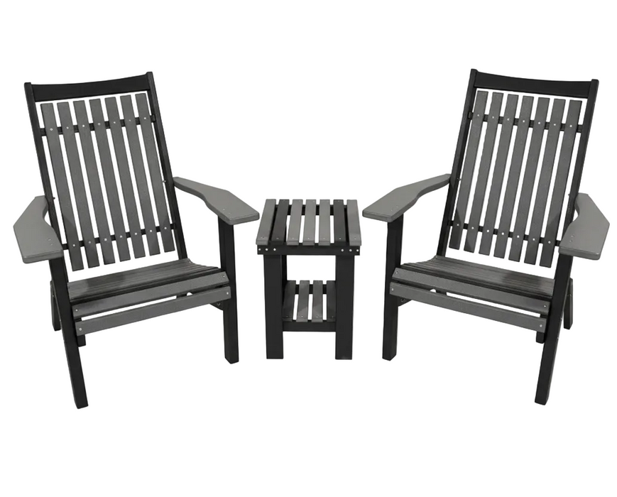 Amish Mission Adirondack Chair Set