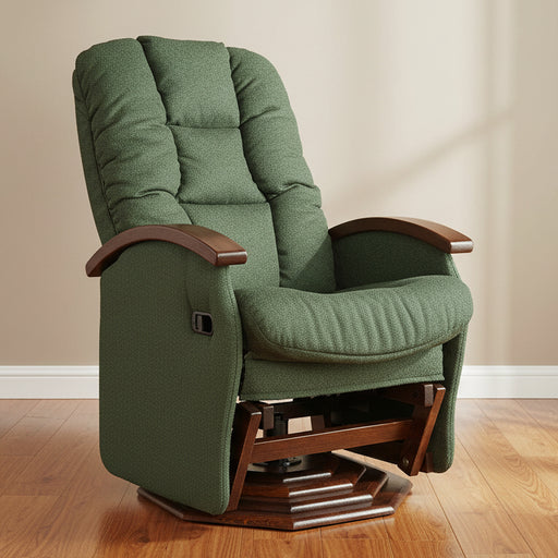 NP-197 Amish Newport Glider/Recliner Chair - Gliders By Miller