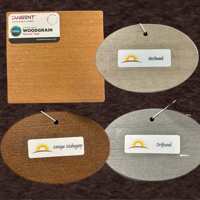 Amish Rustic Poly Log Color Options - Tangent Poly