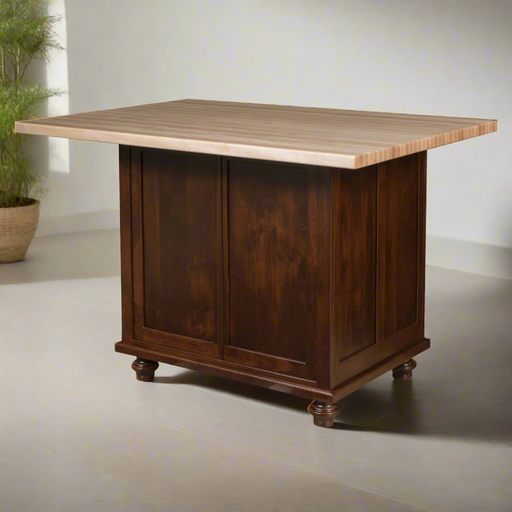 Amish Oceanside 52" Island Kitchen Islands: 50-59" Traditional