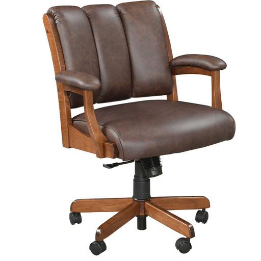 Edelweiss Arm Office Chair Fabric/Leather Office Chairs Heartland Fabric Indoor Fabric