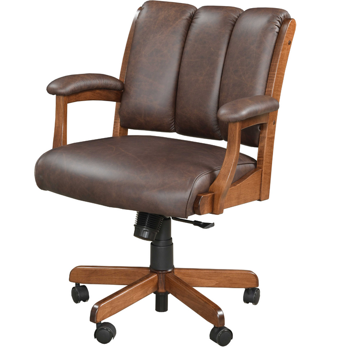 Amish Edelweiss Arm Office Chair