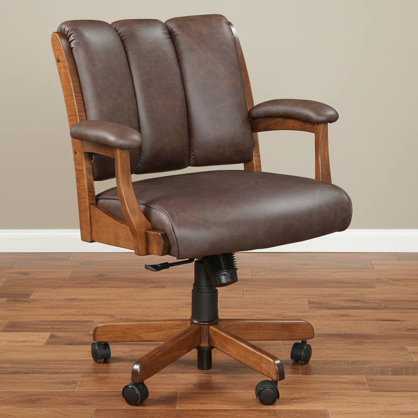 Edelweiss Arm Office Chair Fabric/Leather Office Chairs Heartland Fabric Indoor Fabric
