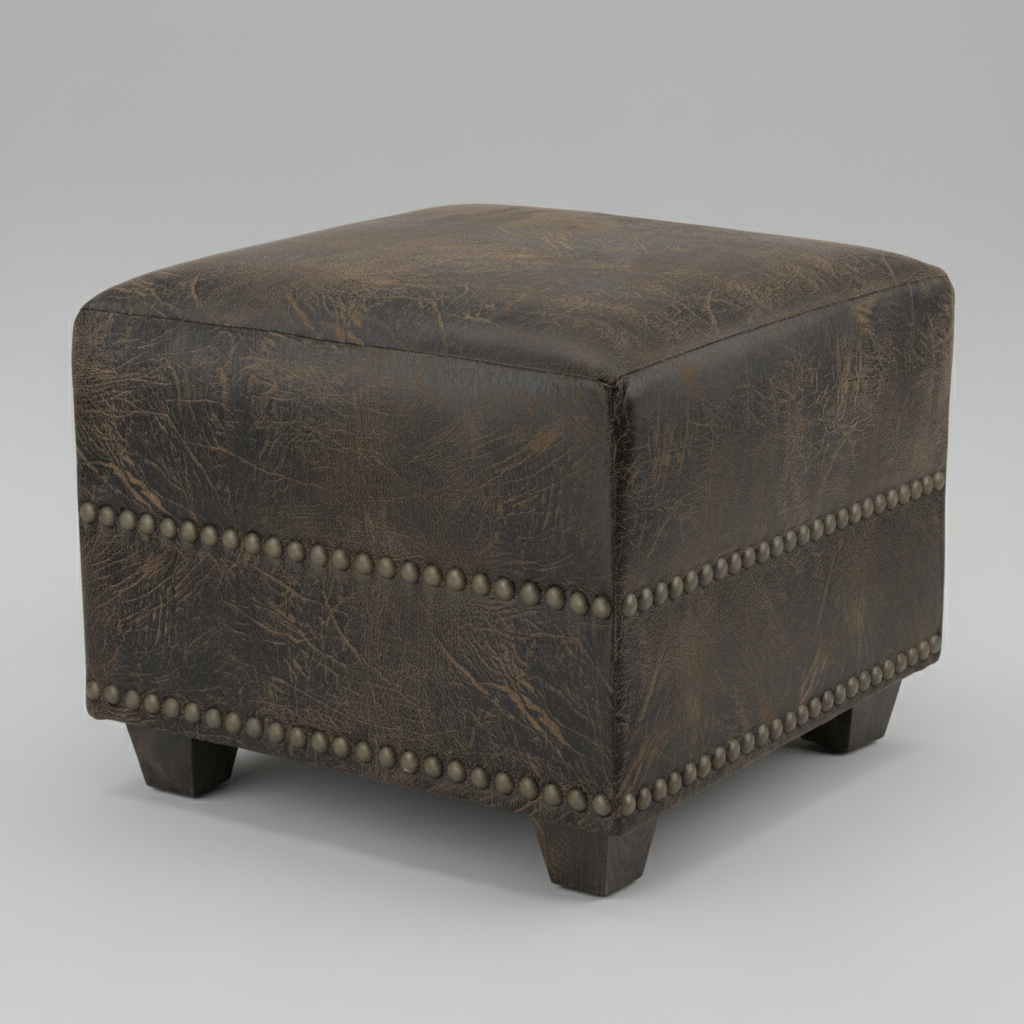 Amish Mountain Lodge Ottoman