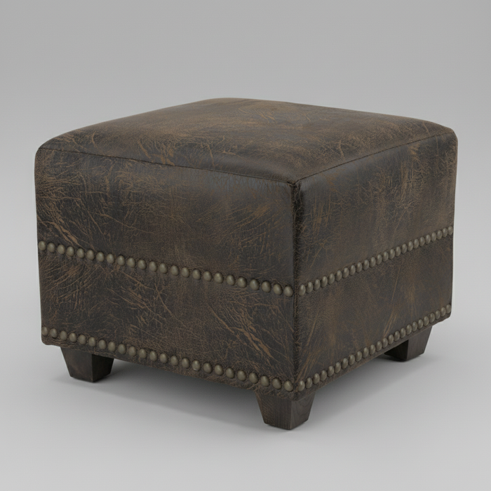 Amish Mountain Lodge Ottoman