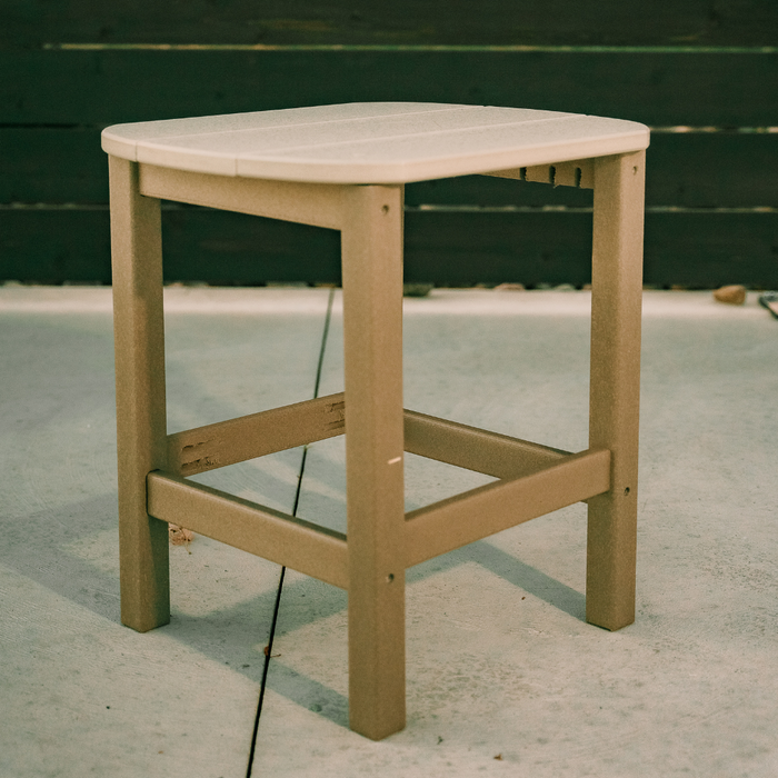 Amish Sunset Oval End Table