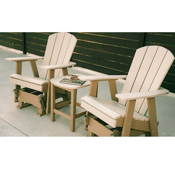 Amish Sunset Oval End Table