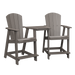 PB Tete-A-Tete Adirondack Set Chairs Adirondack