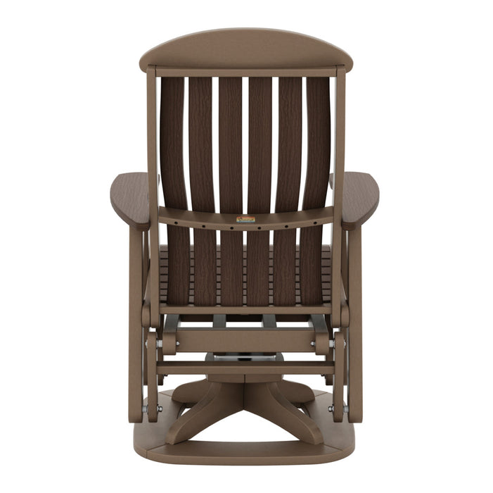 Quick Ship Amish Vienna Swivel Glider (Cupholder Included)