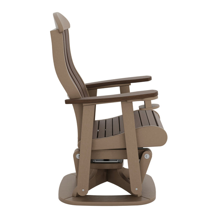 Quick Ship Amish Vienna Swivel Glider (Cupholder Included)