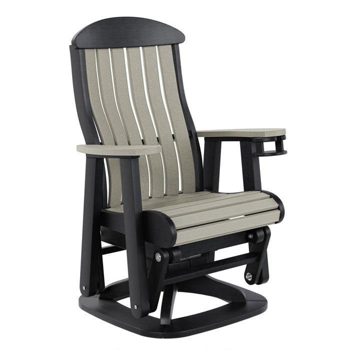 Quick Ship Amish Vienna Swivel Glider (Cupholder Included)