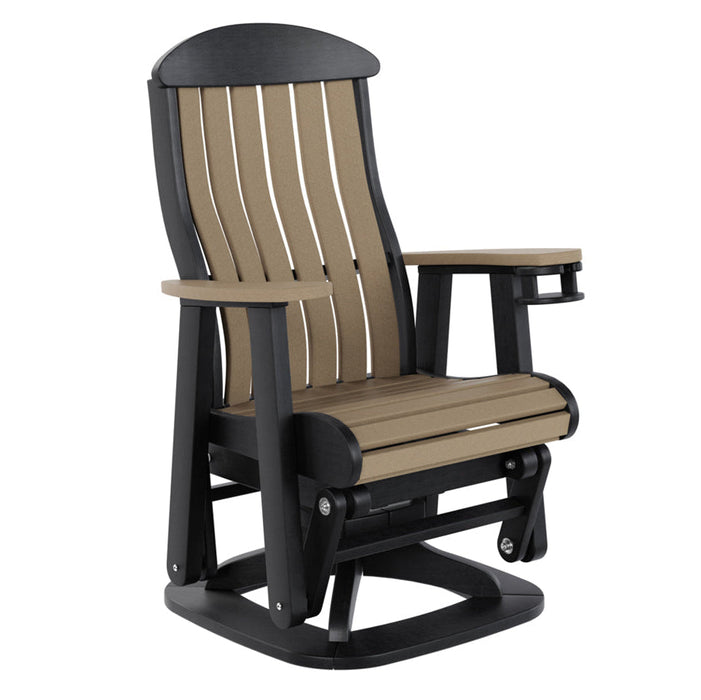 Quick Ship Amish Vienna Swivel Glider (Cupholder Included)