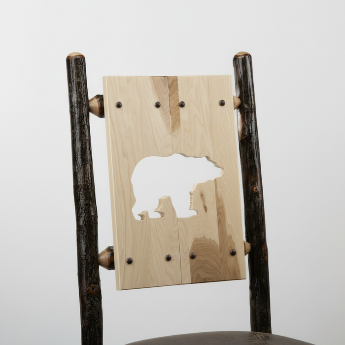 Amish Hickory Log Wildlife Small Dining Set (Multiple Sizes)