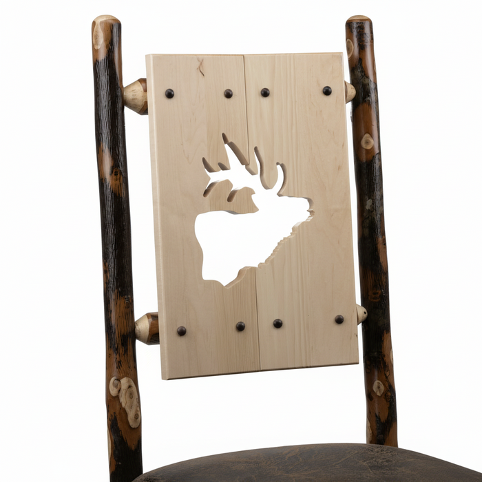 Amish Hickory Log Wildlife Small Dining Set (Multiple Sizes)