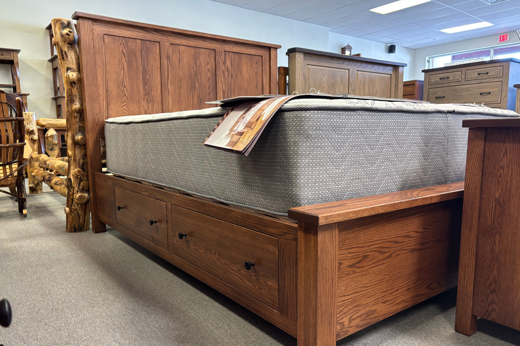 Amish Parkview 5 Piece Bedroom Set - In-Stock