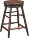 Plain Turned Bar Stool Swivel Barstools Mission