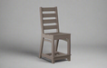 Poly Counter Height Coastal Dining Chair poly Dark Gray Outdoor Furniture