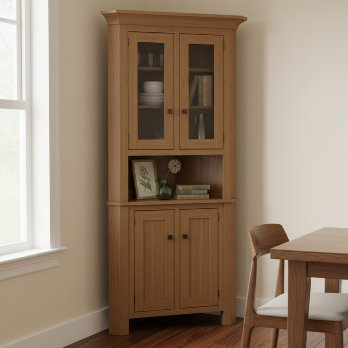 Raleigh Corner Hutch - Multiple Sizes