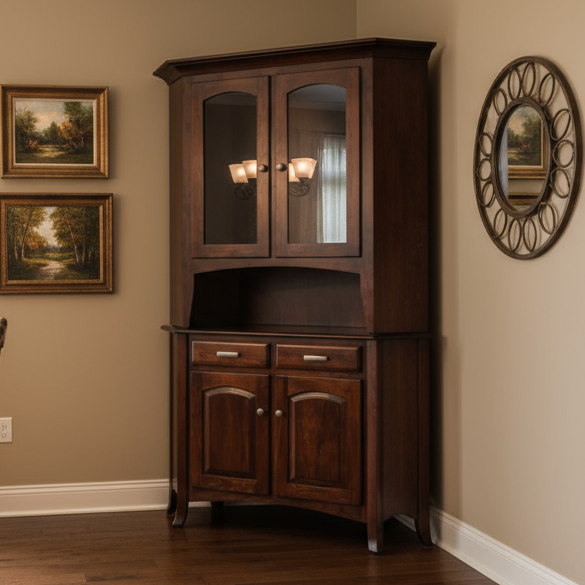 Galveston Corner Hutch