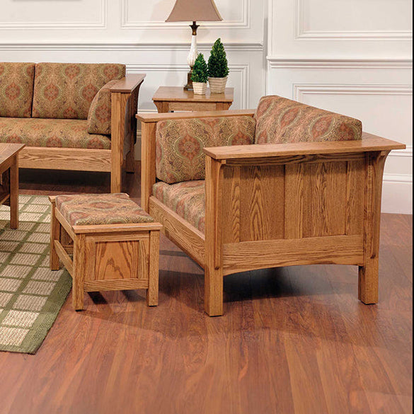 Amish Shaker Ottoman