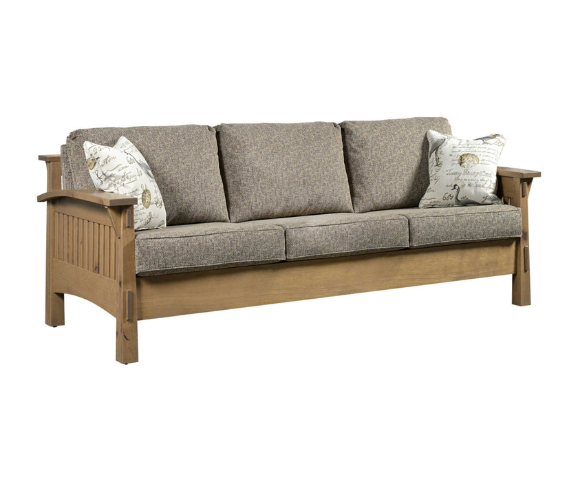 Amish Benton Sofa With Reversible Cushions