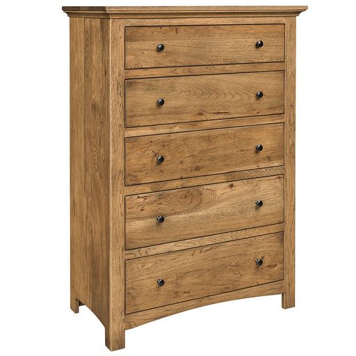 Quick Ship Amish Canton-Chest-W-022-Rustic-Hickory-with-Cappuccino-1
