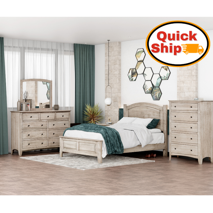Quick Ship Amish Carlston Bedroom Set