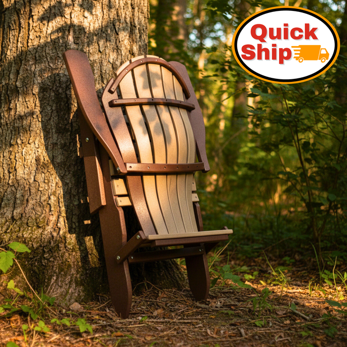 Quick Ship Amish Bentback Folding Beach Chair