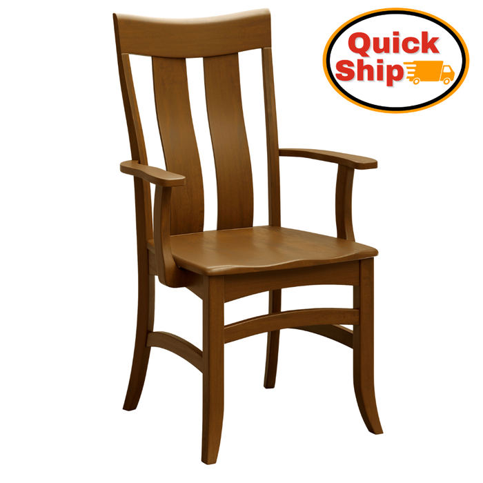 Quick Ship Amish Galveston G2 Dining Chair