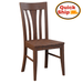 Amish Quick Ship Metro Dining Chair - Quick Ship Amish Dining Chair - Contemporary Amish Dining Chair
