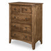 Quick Ship Amish Carlston Chest of Drawers Chest of Drawers Contemporary Sunrise Hardware