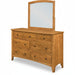 Quick Ship Amish Carlston Dresser Dressers Contemporary Sunrise Hardware