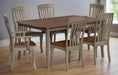 Amish French R2 Dining Set Leg Table & Chair Sets Contemporary Traditional