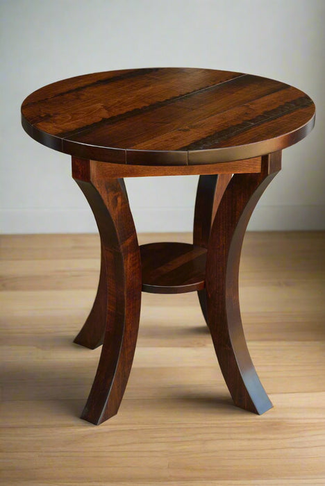 Amish Hilton Barn Floor End Table End Tables Contemporary Rough Sawn