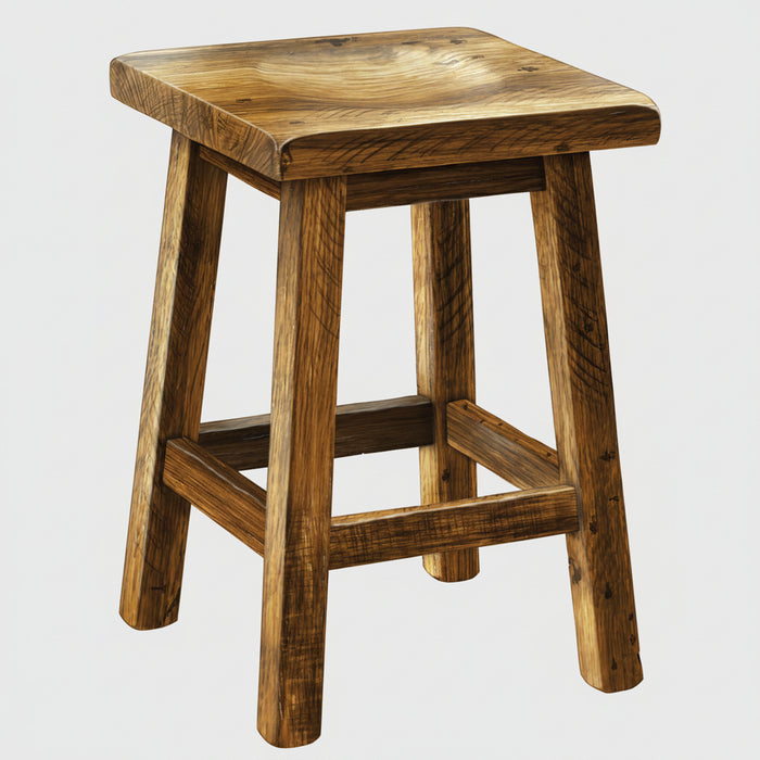 Frontier Barstool Barstools Farmhouse Reclaimed Barnwood