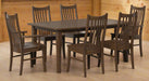 Amish Reagan Dining Set Leg Table & Chair Sets Shaker Traditional