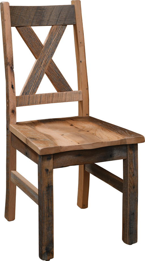 Western Railway Reclaimed Dining Chair Dining Chairs Farmhouse Reclaimed Barnwood