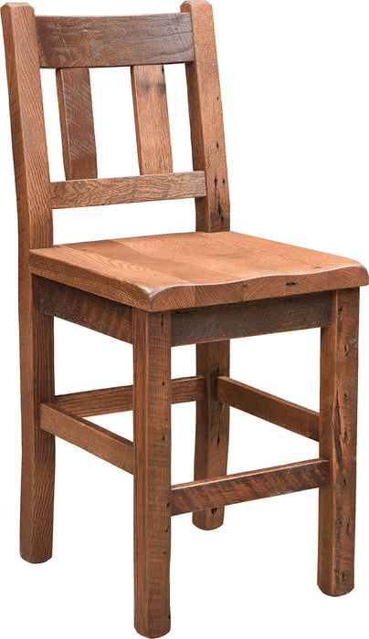 Pioneer Bar Chair Bar Chairs Reclaimed Barnwood