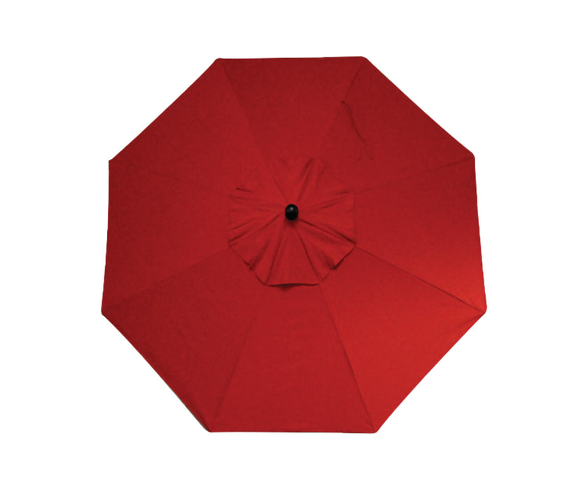 Amish Signature Market Umbrella - Multiple Fabrics Red Umbrellas