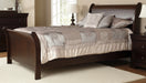 Amish Riverview Bed Panel Beds Mission